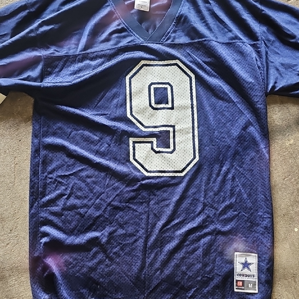 Blue Football Jersey with Number 9